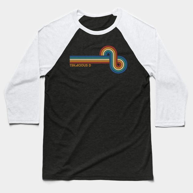 Tenacious D Musical Note Baseball T-Shirt by GuruBoyAmanah